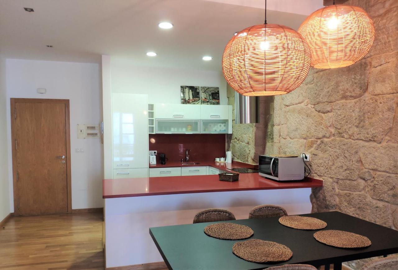 Exclusivo Apartamento En Edificio Historico Понтеведра Екстериор снимка