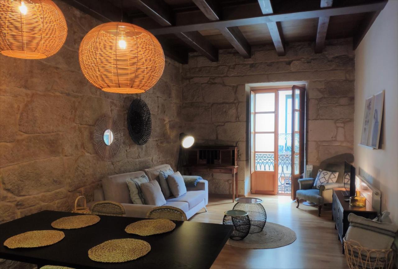 Exclusivo Apartamento En Edificio Historico Понтеведра Екстериор снимка