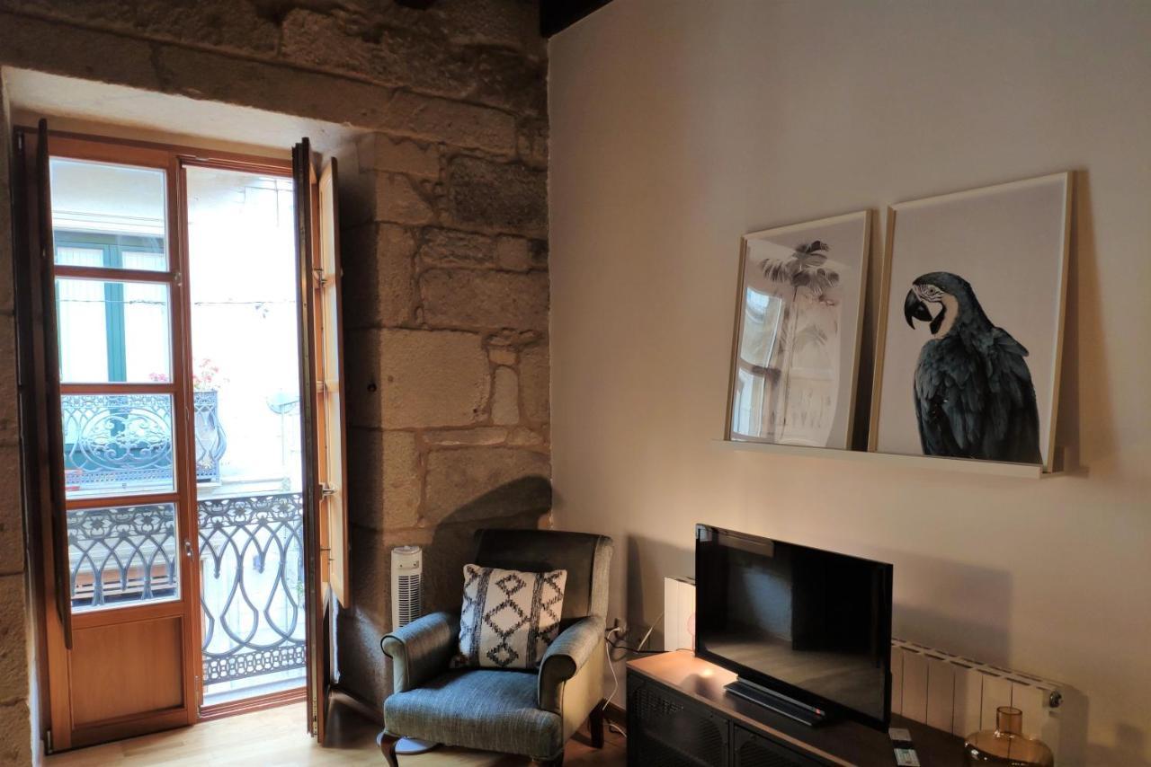 Exclusivo Apartamento En Edificio Historico Понтеведра Екстериор снимка