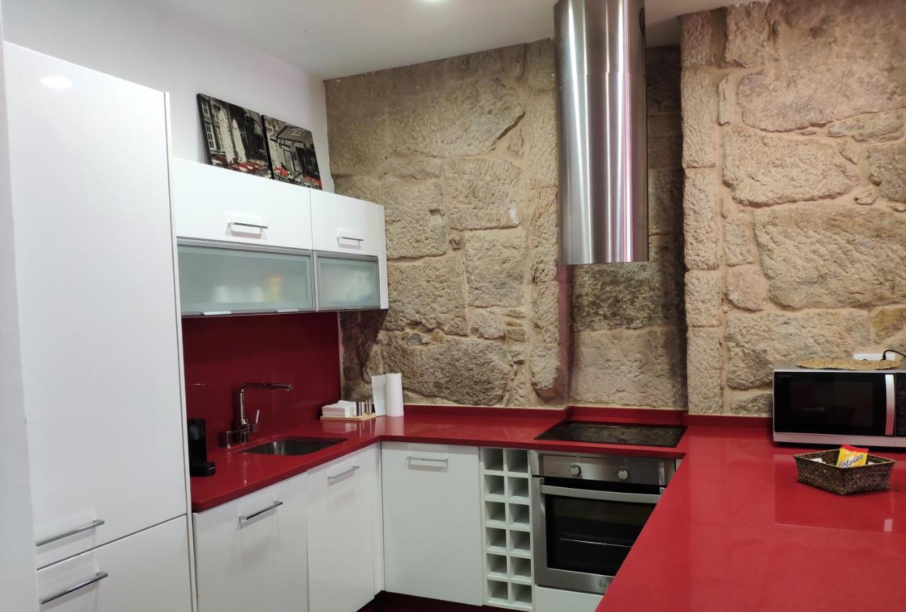 Exclusivo Apartamento En Edificio Historico Понтеведра Екстериор снимка